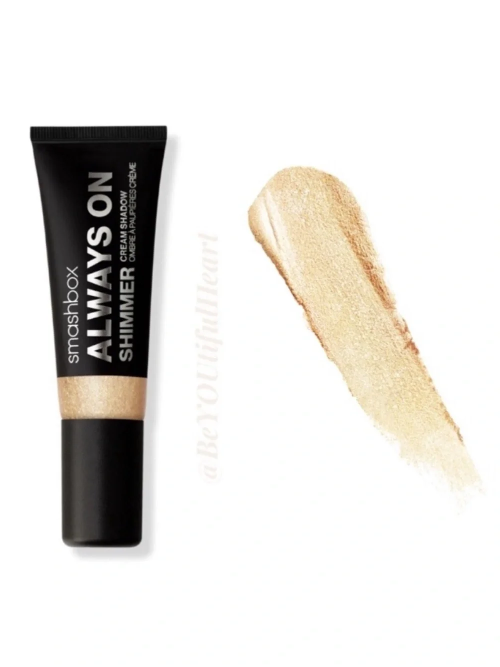 Smashbox Always On Cream Eyeshadow in Golden Shimmer - Gold w/ Iridescent Pearl